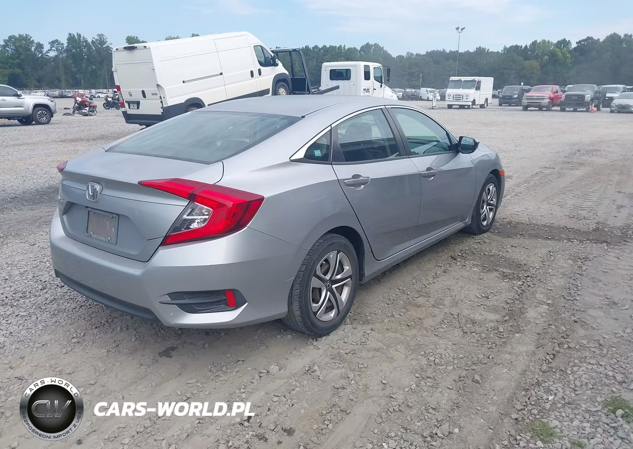 2017 Honda Civic Lx VIN:19XFC2F51HE077320 - 4