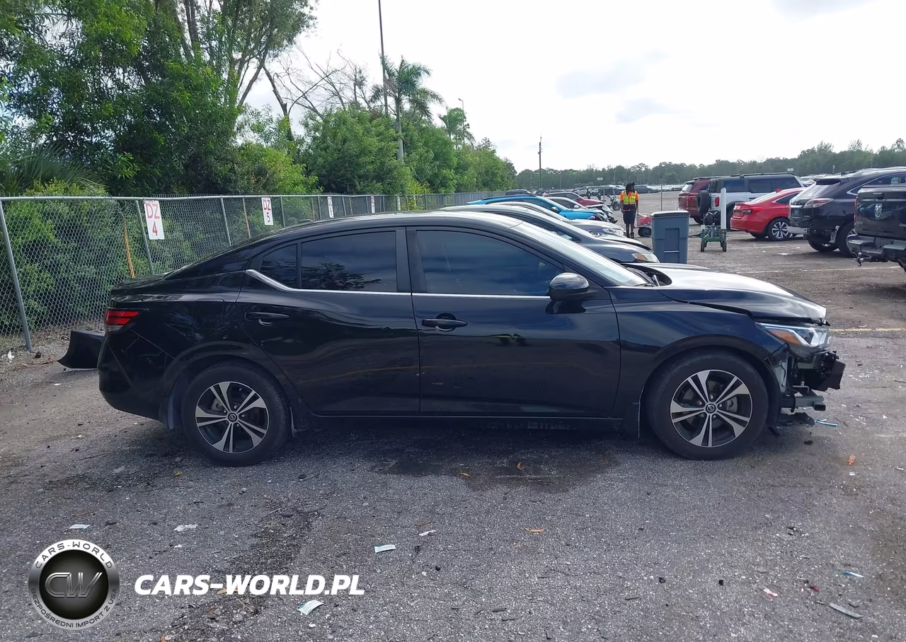 2022 Nissan Sentra Sv Xtronic Cvt VIN:3N1AB8CV8NY304004 - 14