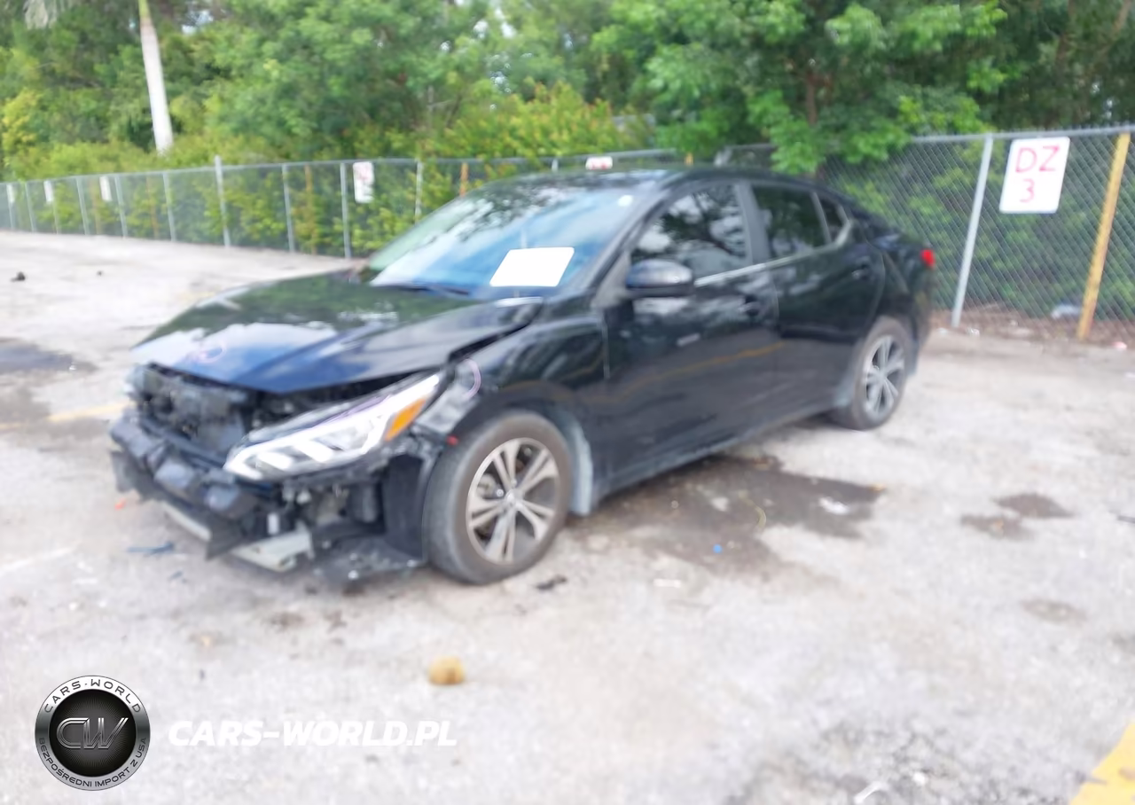 2022 Nissan Sentra Sv Xtronic Cvt VIN:3N1AB8CV8NY304004 - 2