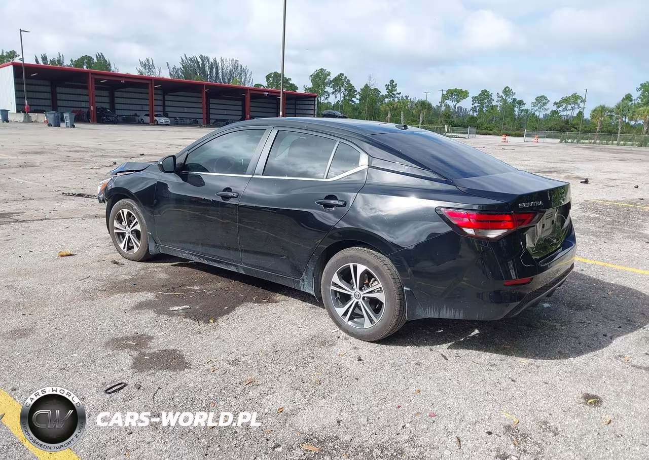 2022 Nissan Sentra Sv Xtronic Cvt VIN:3N1AB8CV8NY304004 - 3