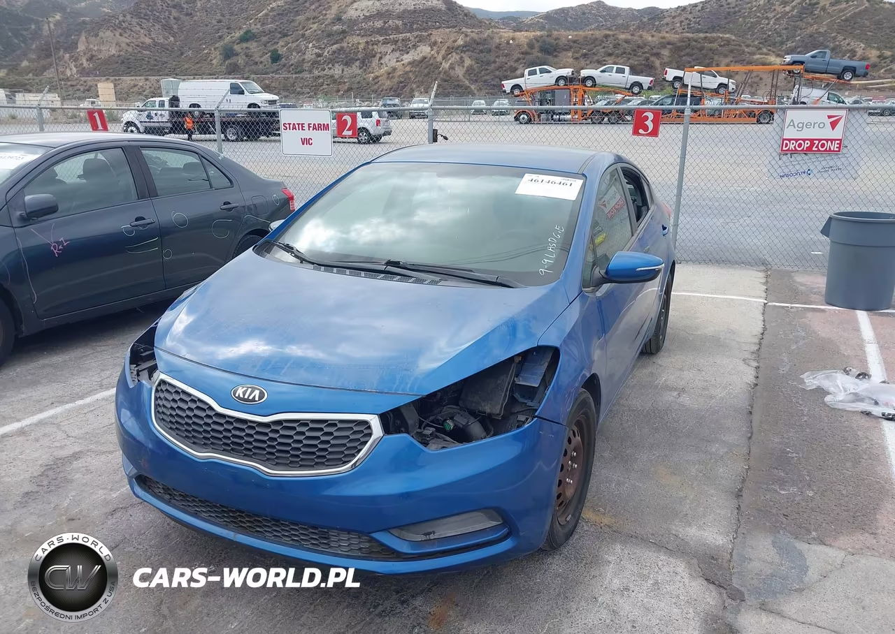 2015 Kia Forte Lx VIN:KNAFX4A6XF5355671 - 2