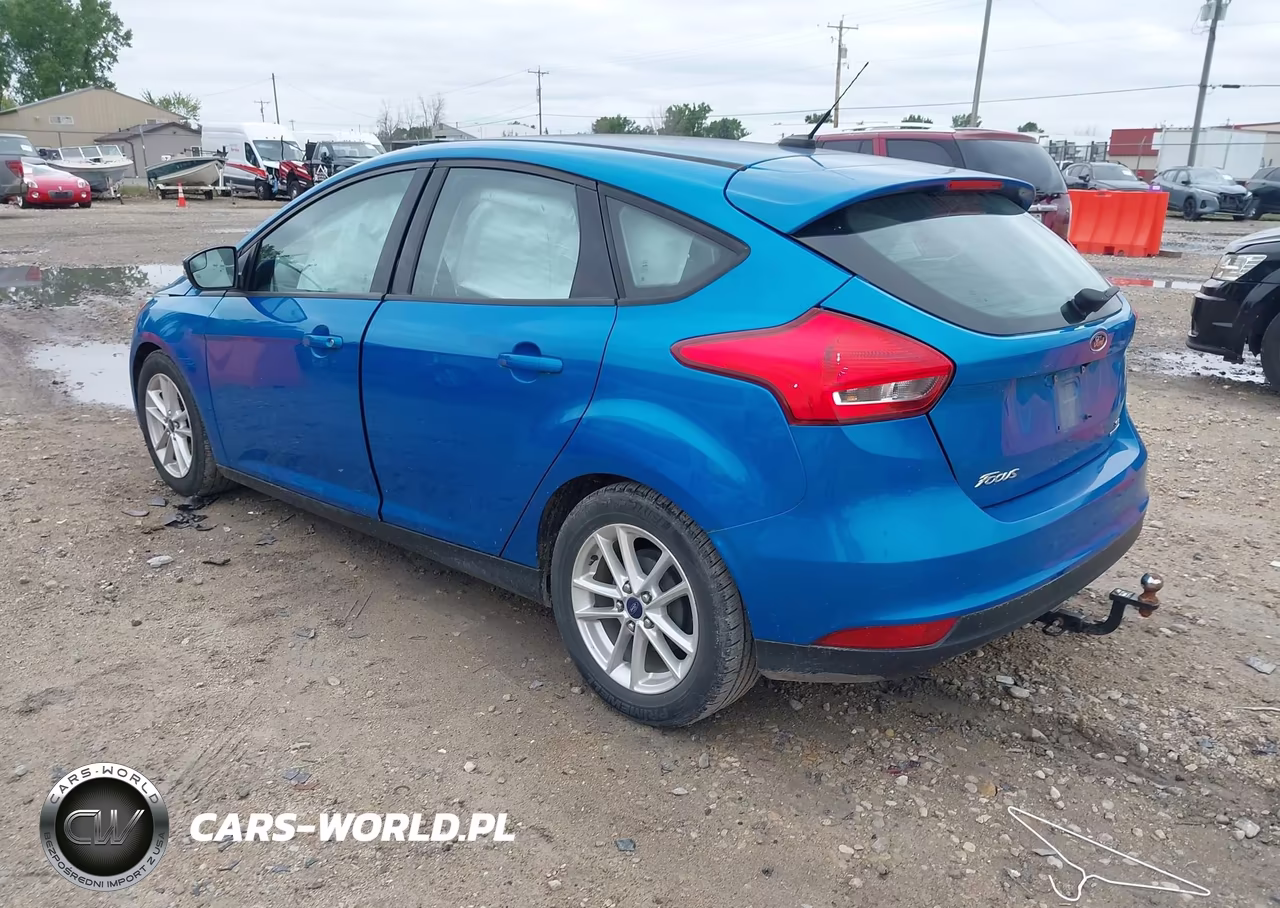 2016 Ford Focus Se VIN:1FADP3K21GL253968 - 3