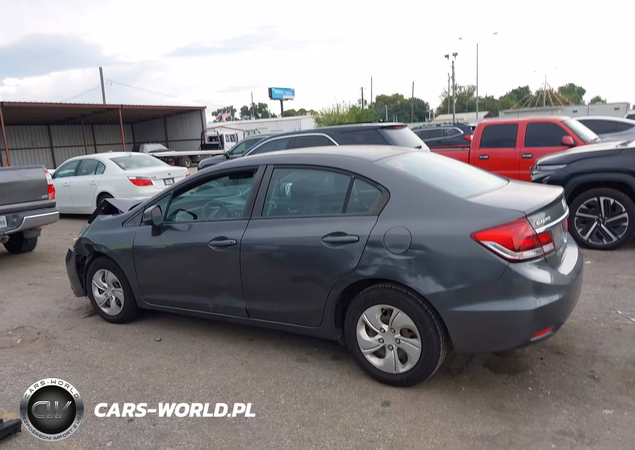 2013 Honda Civic Lx VIN:2HGFB2F51DH560146 - 14