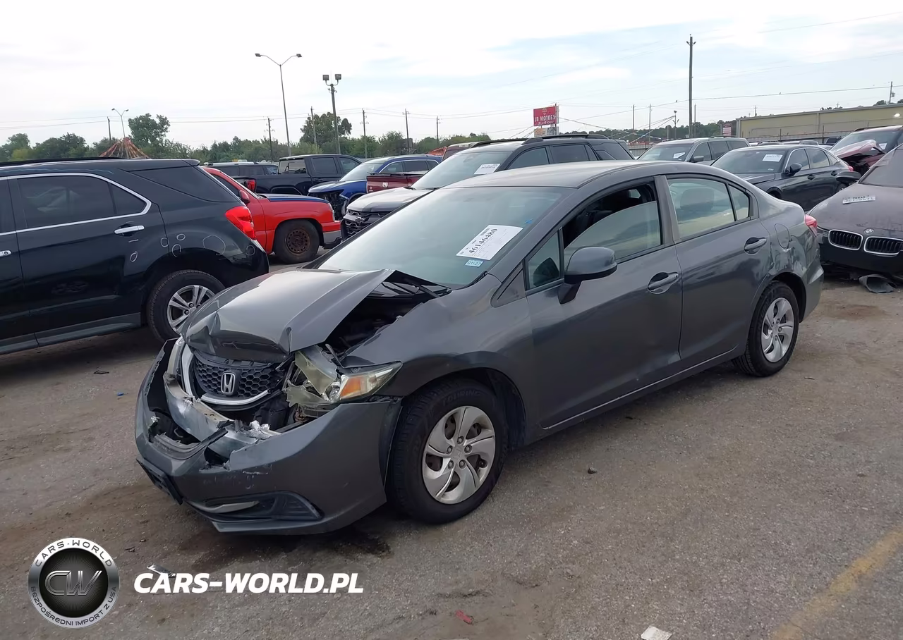 2013 Honda Civic Lx VIN:2HGFB2F51DH560146 - 2