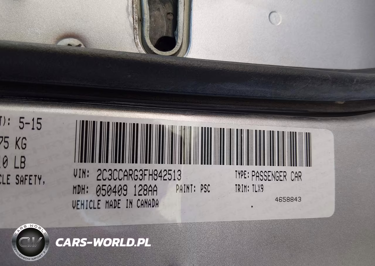 2015 Chrysler 300 Limited VIN:2C3CCARG3FH842513 - 9