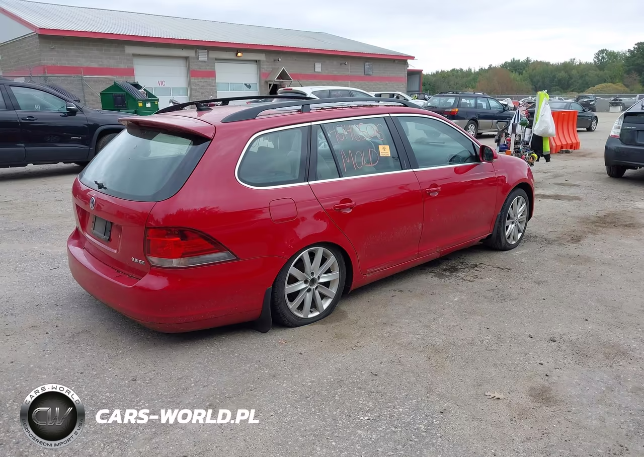2011 Volkswagen Jetta Sportwagen 2.5L Se VIN:3VWPZ7AJ3BM603414 - 4