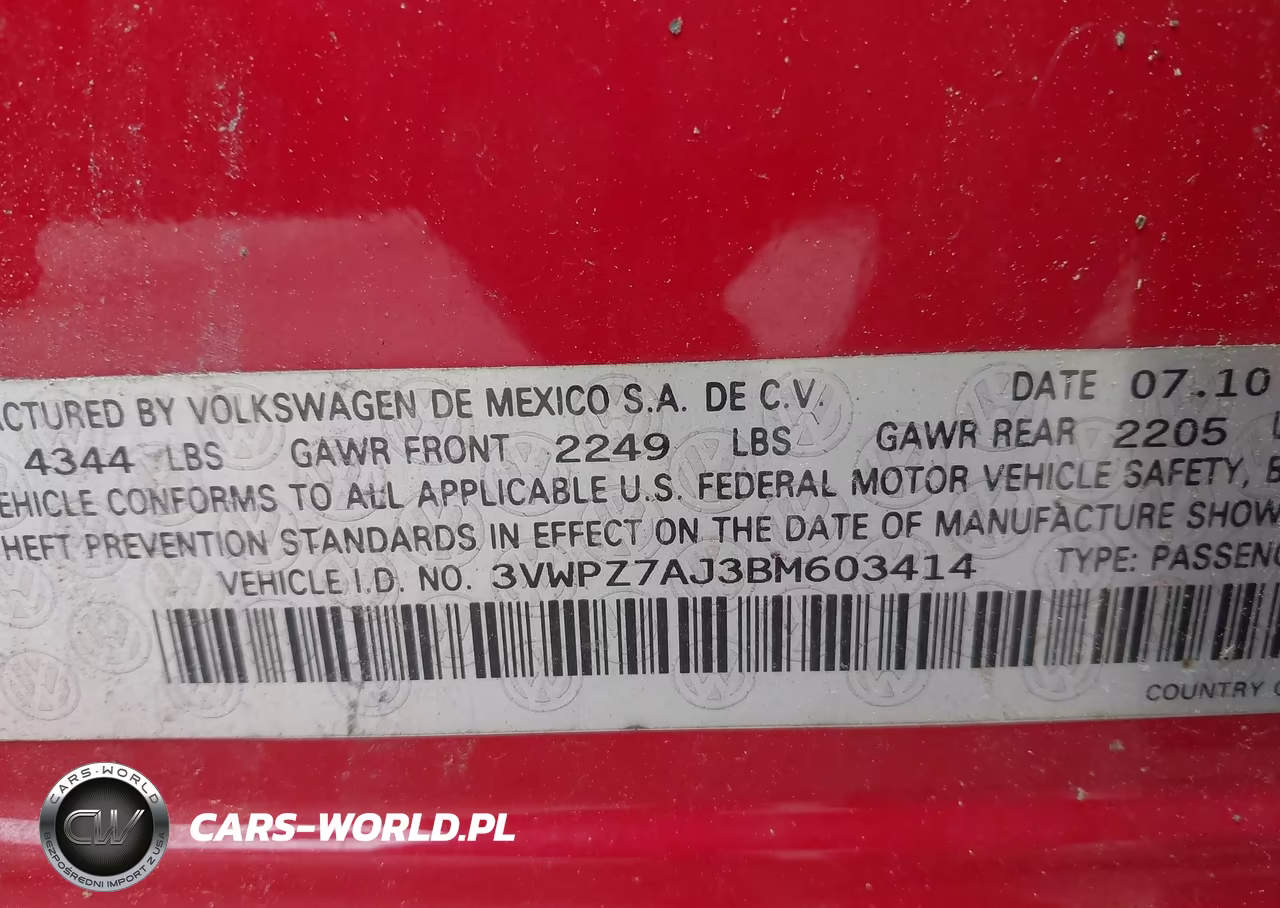 2011 Volkswagen Jetta Sportwagen 2.5L Se VIN:3VWPZ7AJ3BM603414 - 9