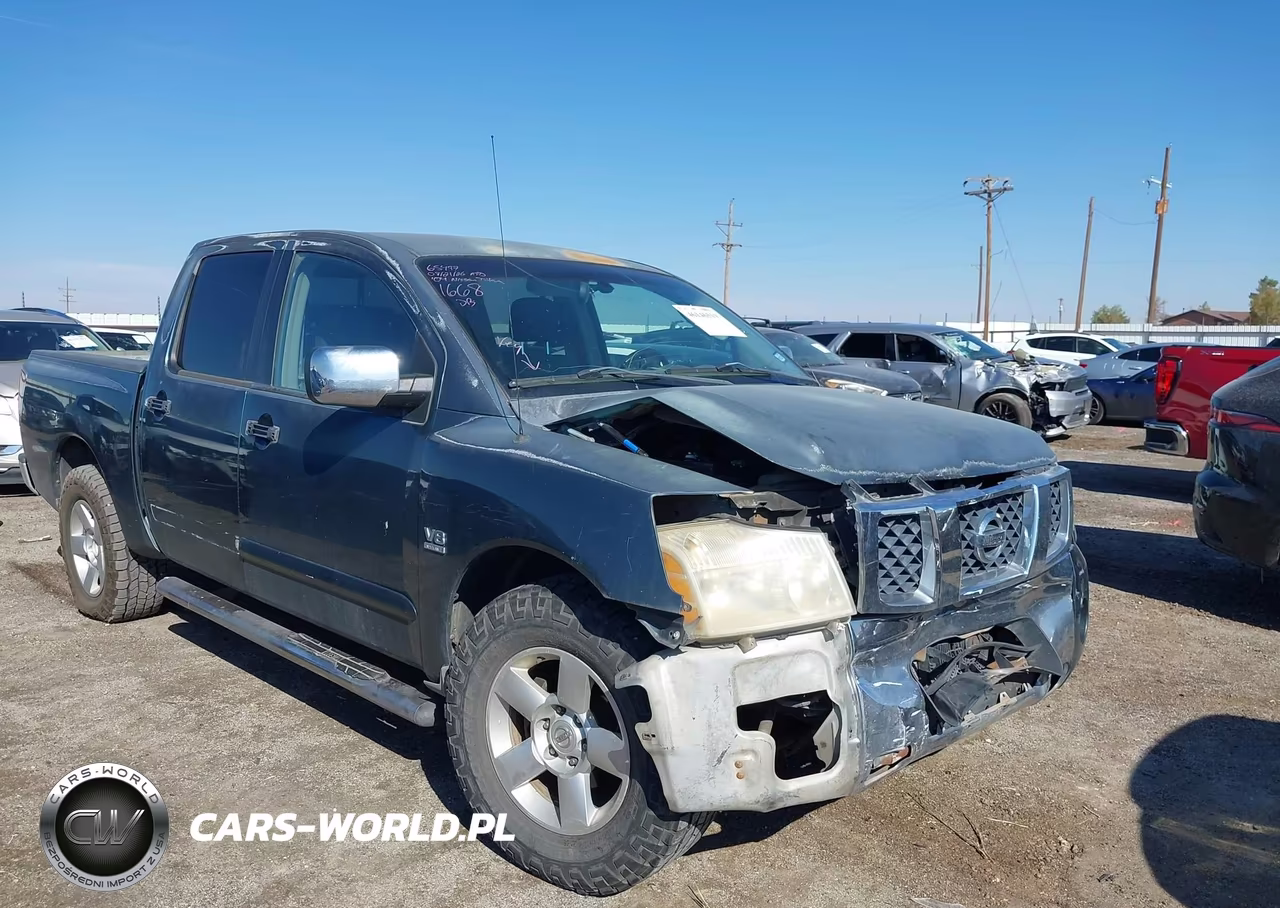 2004 Nissan Titan Se VIN:1N6AA07A04N501668 - 1
