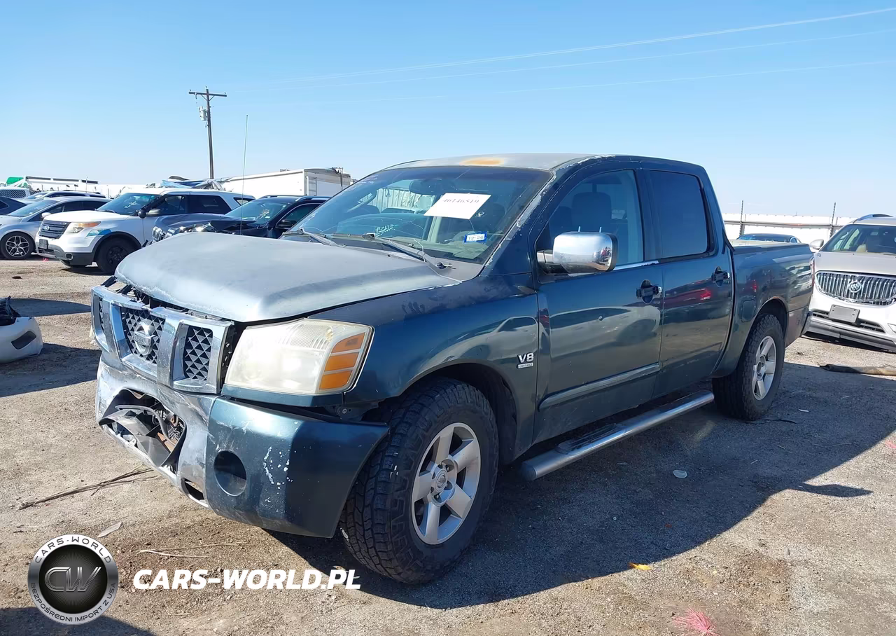 2004 Nissan Titan Se VIN:1N6AA07A04N501668 - 2