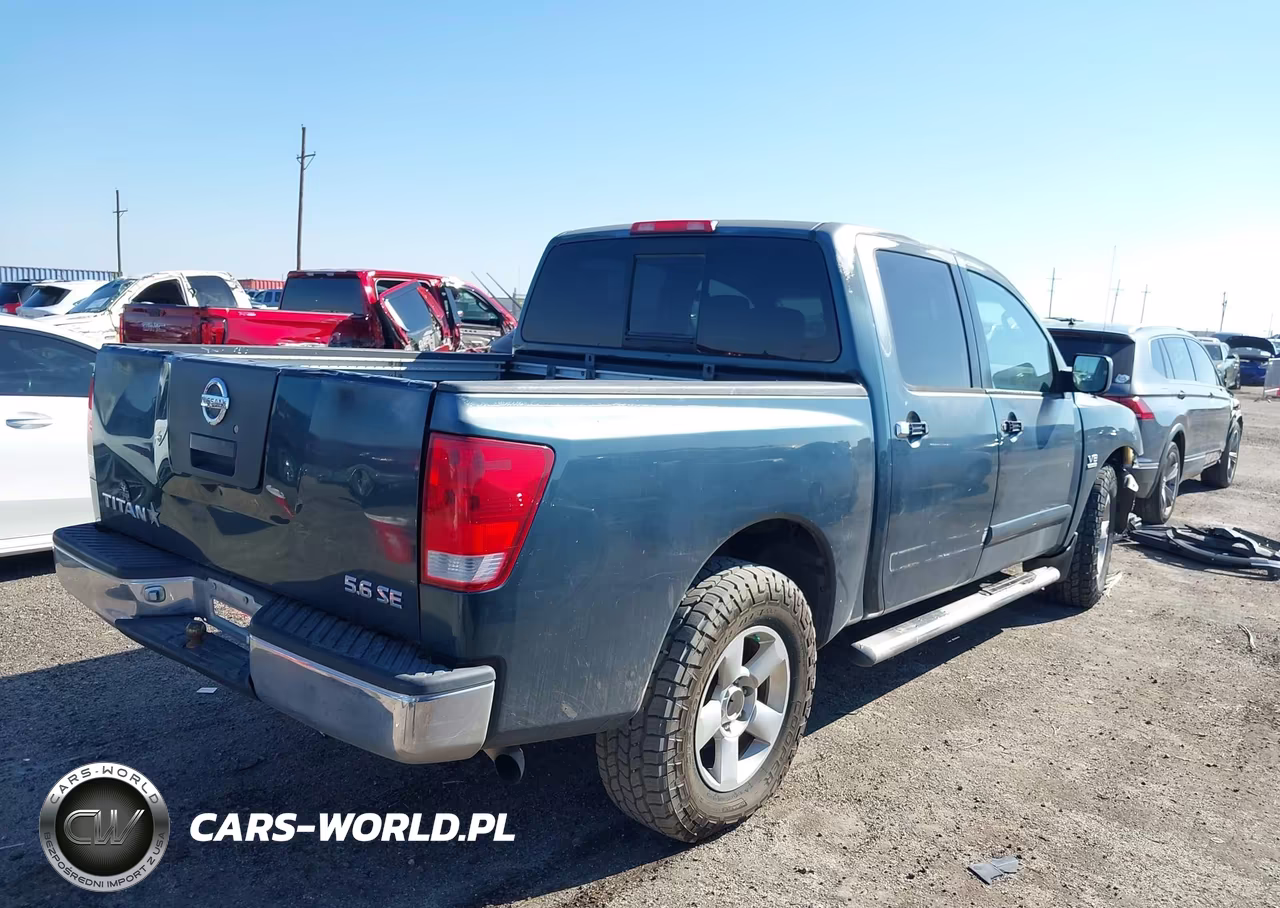 2004 Nissan Titan Se VIN:1N6AA07A04N501668 - 4