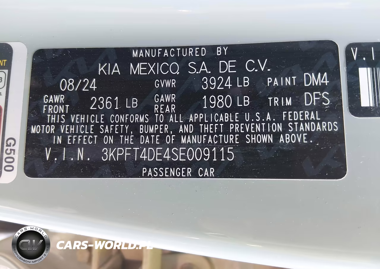2025 Kia K4 Lxs VIN:3KPFT4DE4SE009115 - 9