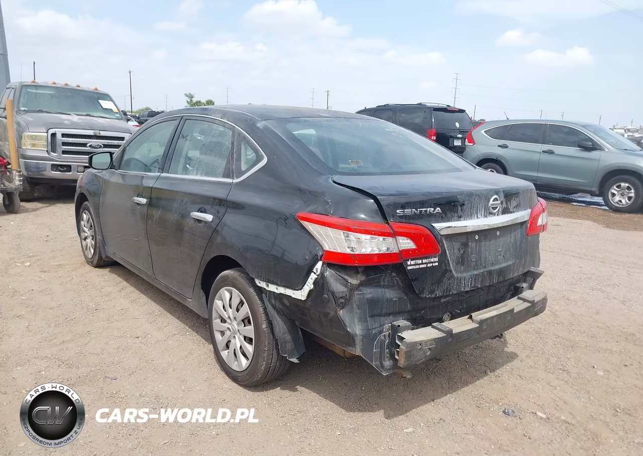 2015 Nissan Sentra S VIN:3N1AB7APXFY270809 - 3
