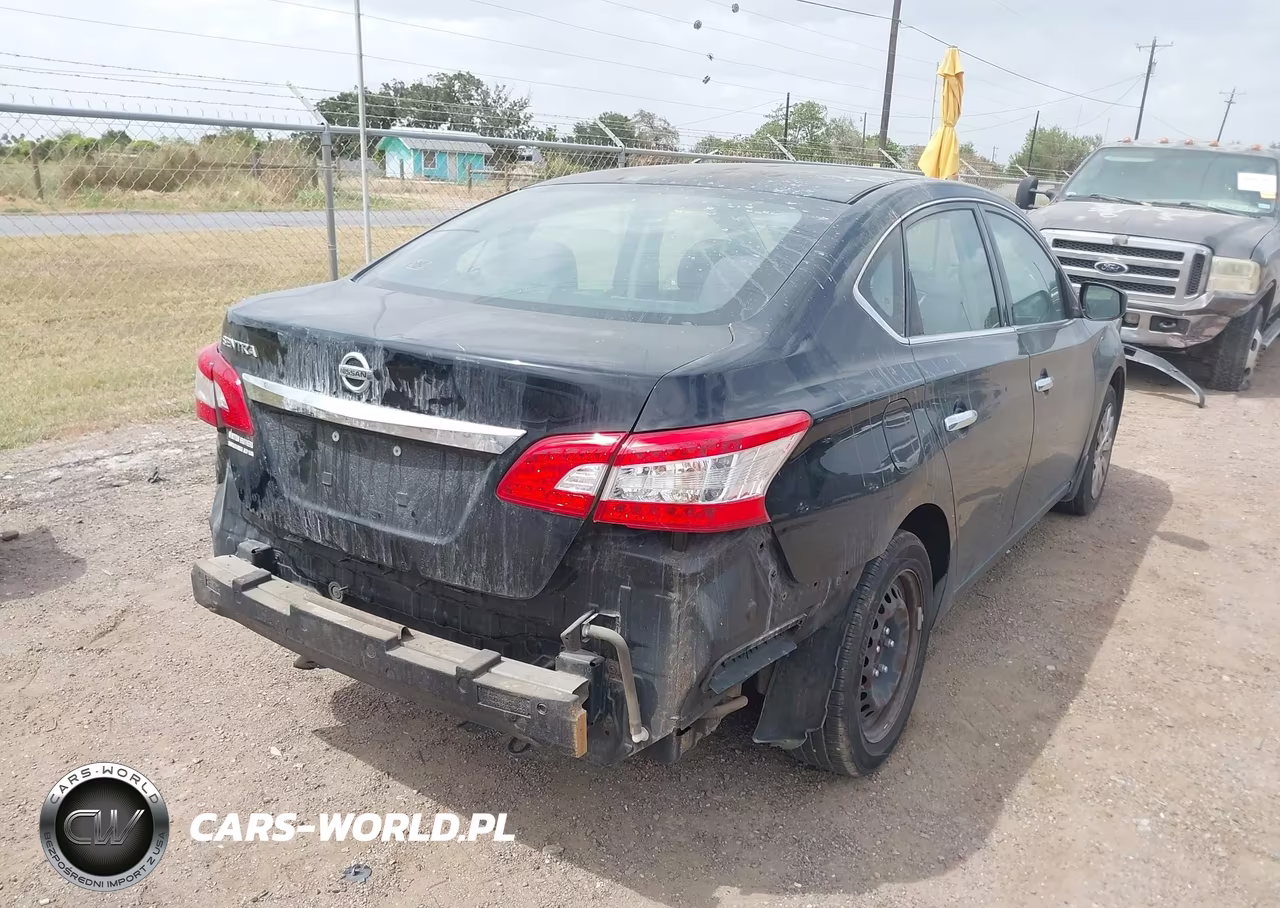 2015 Nissan Sentra S VIN:3N1AB7APXFY270809 - 4