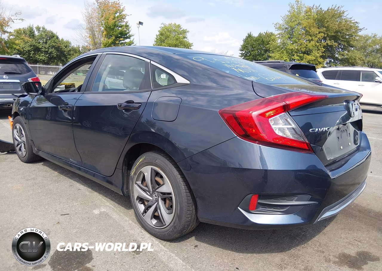 2020 Honda Civic Lx VIN:2HGFC2F67LH546224 - 3