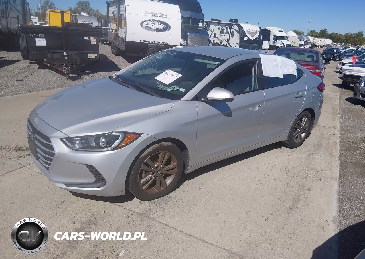 2018 Hyundai Elantra Sel VIN:5NPD84LF4JH294489 - 2