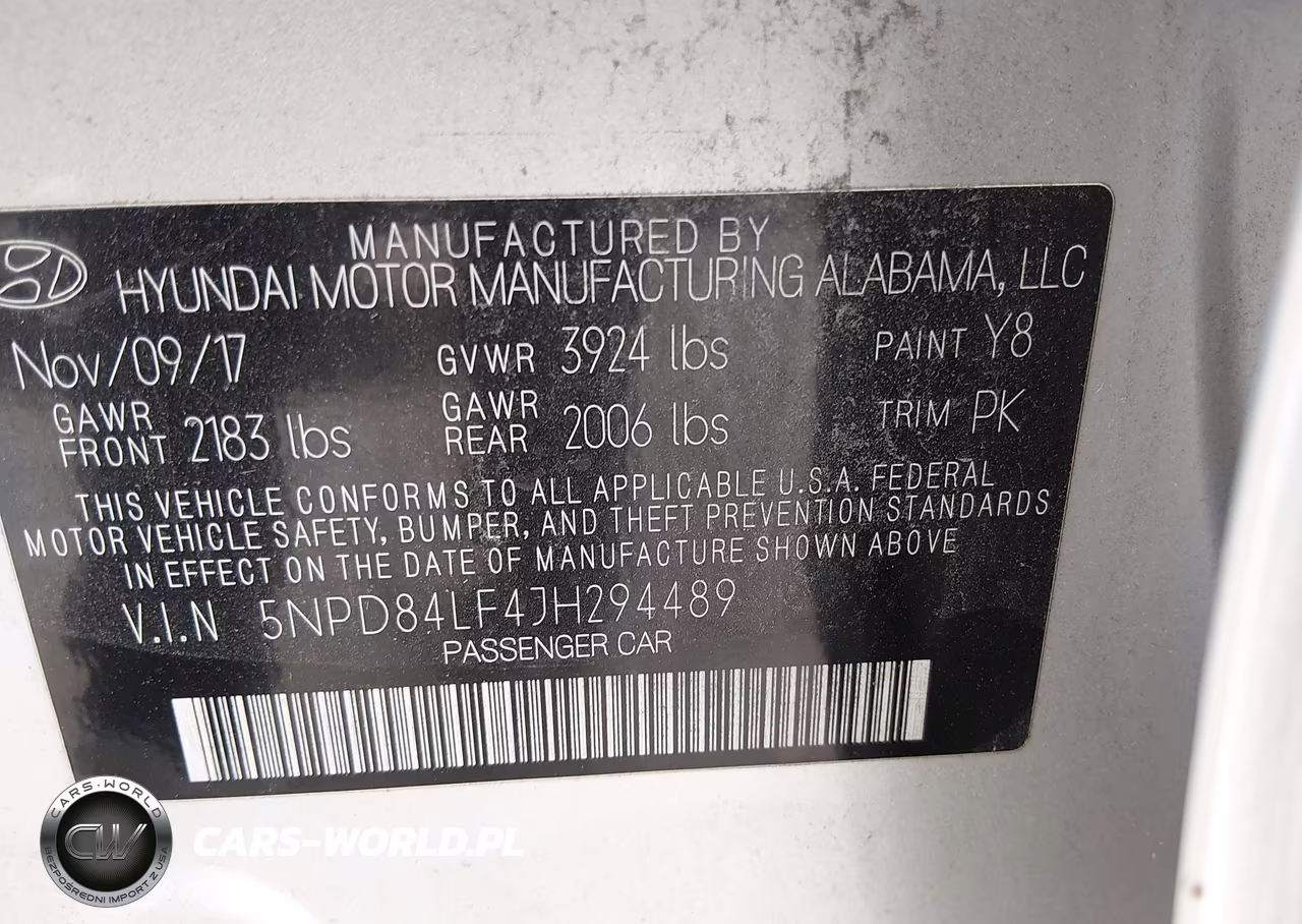 2018 Hyundai Elantra Sel VIN:5NPD84LF4JH294489 - 9