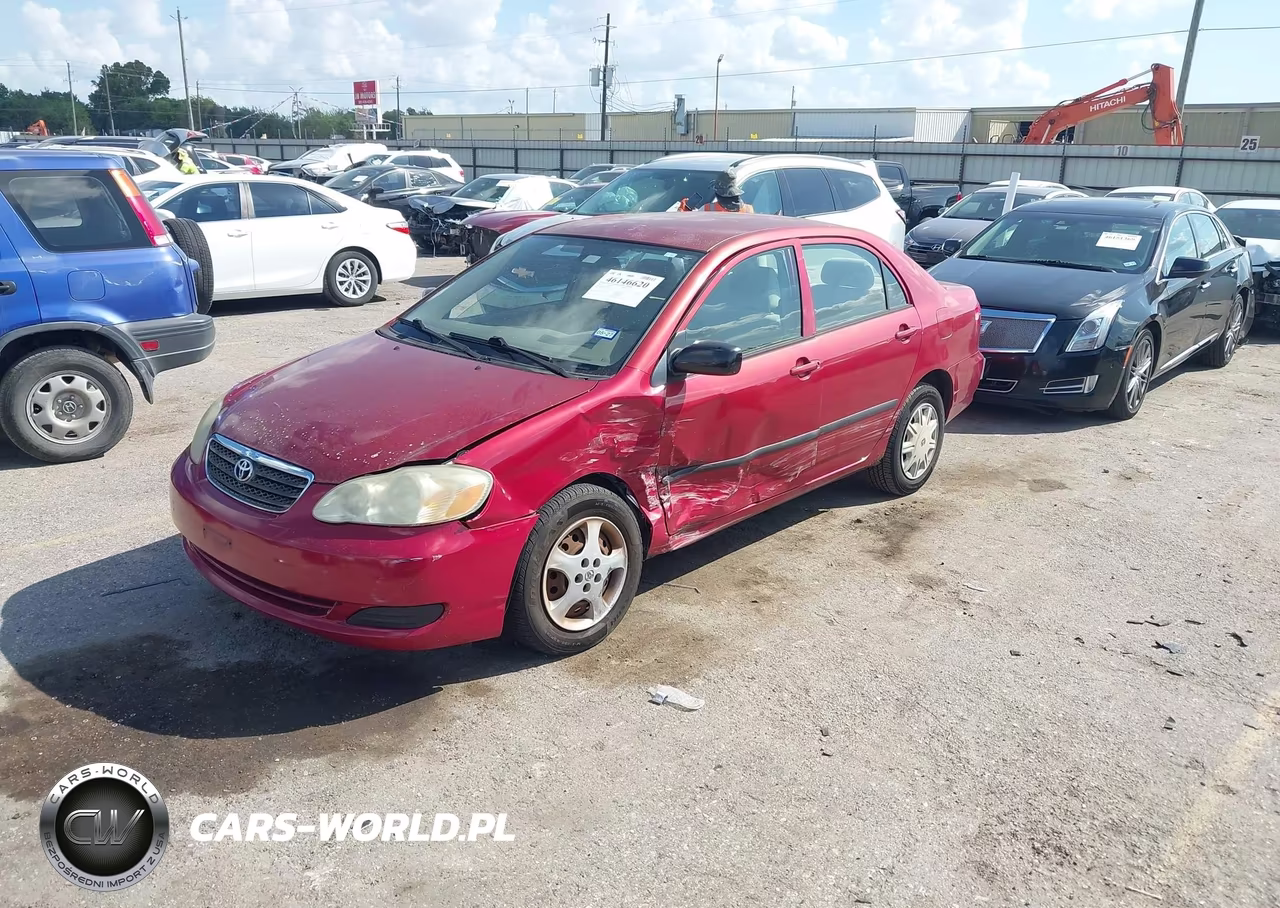 2005 Toyota Corolla Ce VIN:1NXBR32E85Z507524 - 2