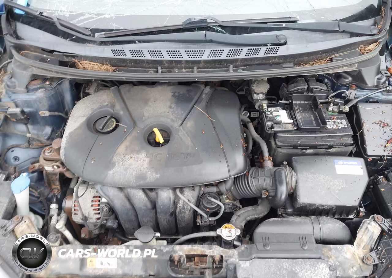 2013 Hyundai Elantra Gs VIN:KMHDH6AE5DU011254 - 10