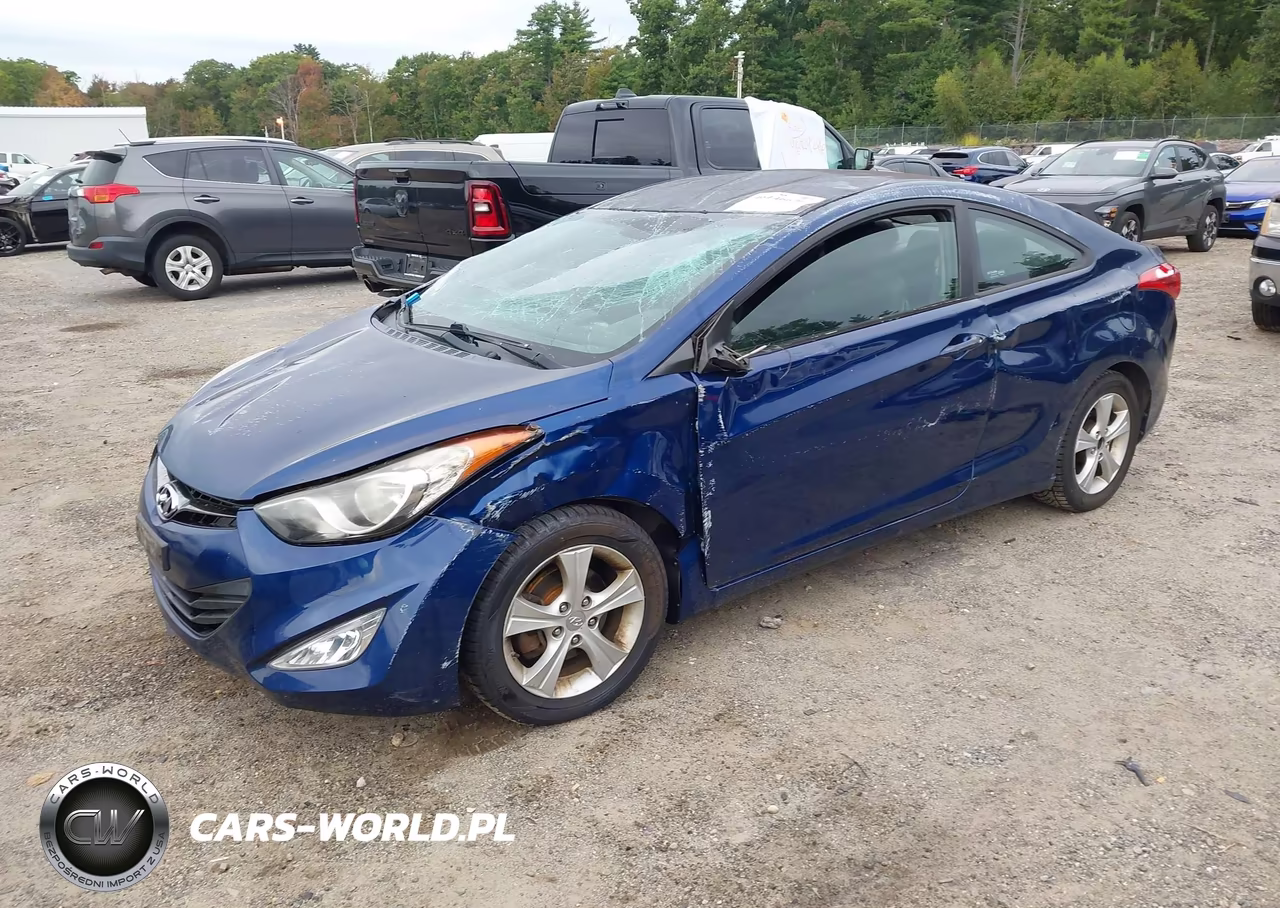 2013 Hyundai Elantra Gs VIN:KMHDH6AE5DU011254 - 2