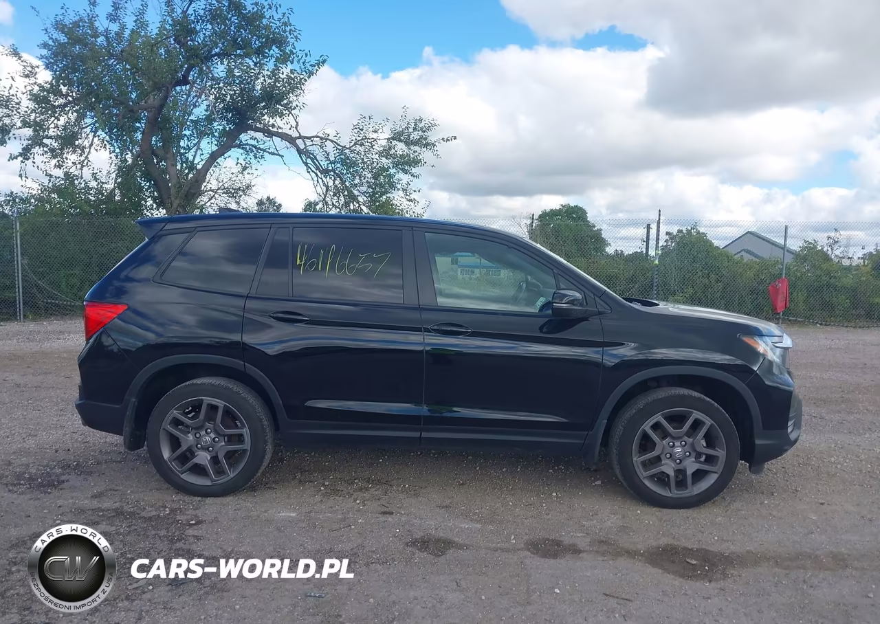 2022 Honda Passport Awd Ex-L VIN:5FNYF8H53NB009526 - 13