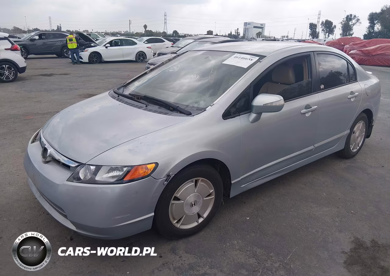 2006 Honda Civic Hybrid VIN:JHMFA36256S019026 - 2