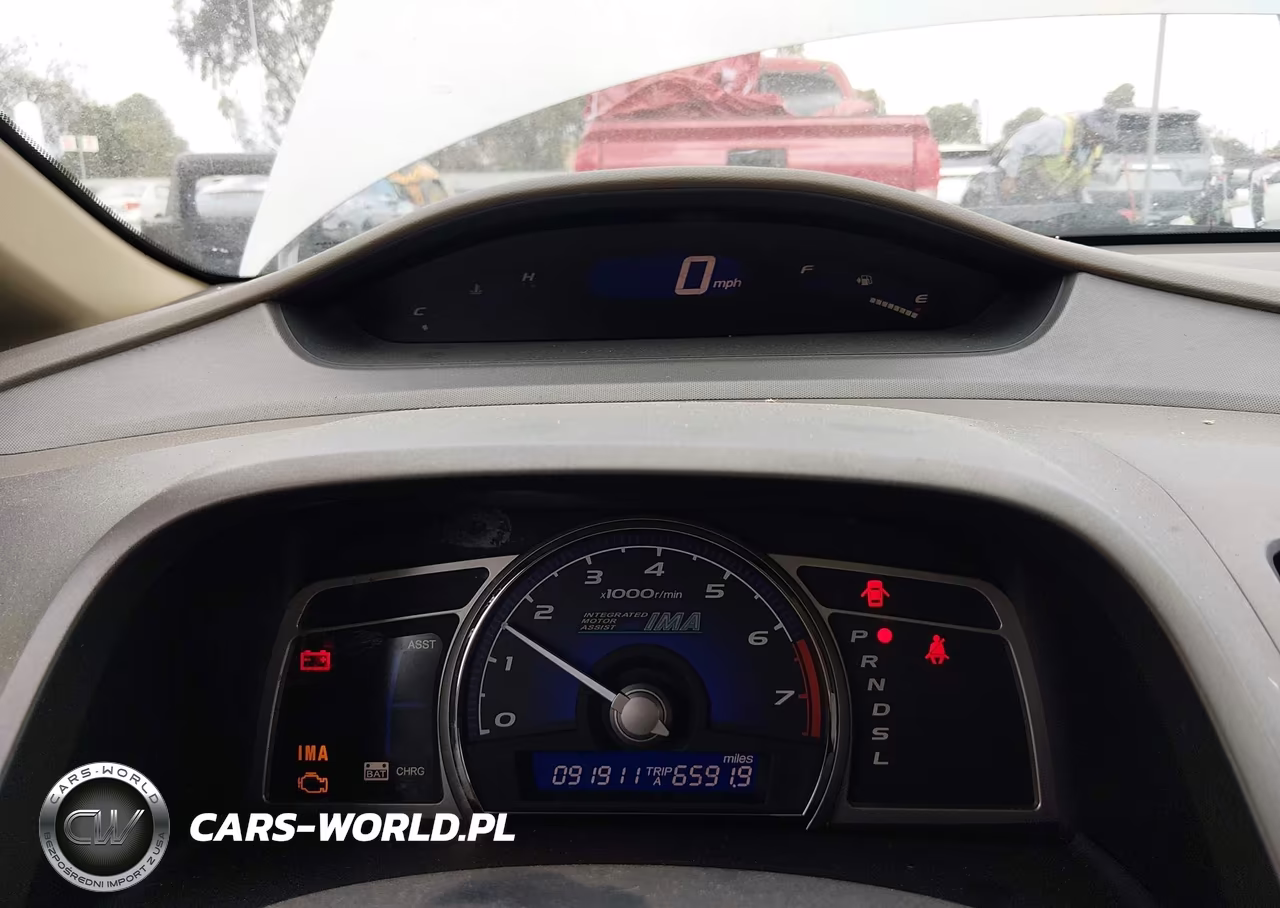 2006 Honda Civic Hybrid VIN:JHMFA36256S019026 - 7
