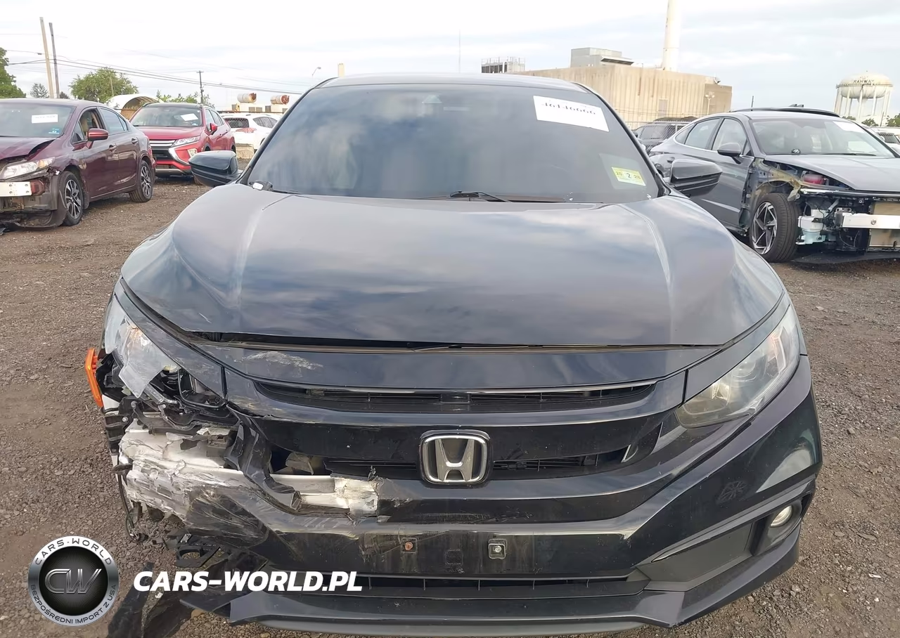 2019 Honda Civic Sport VIN:2HGFC2F85KH533326 - 12