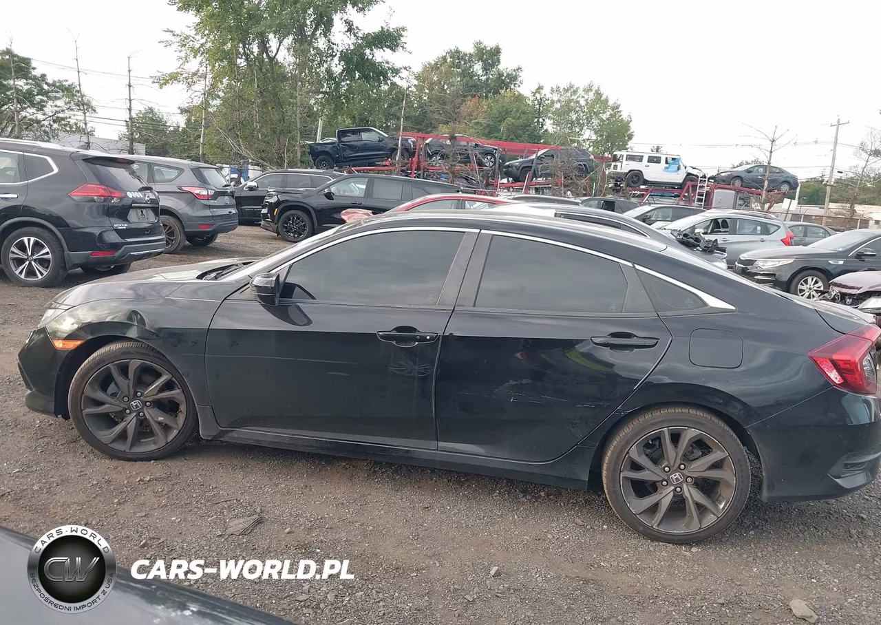 2019 Honda Civic Sport VIN:2HGFC2F85KH533326 - 14