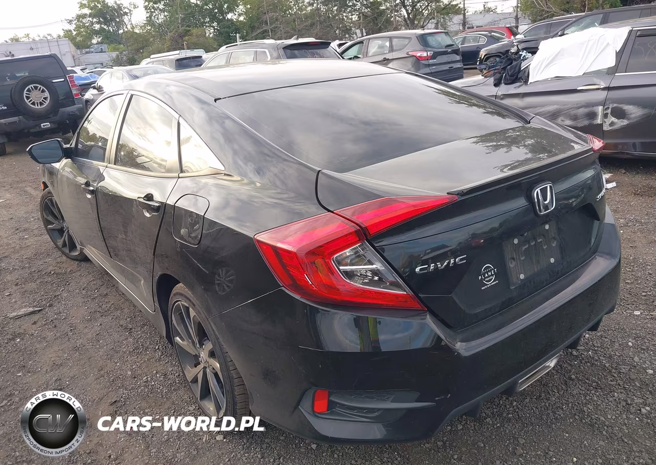 2019 Honda Civic Sport VIN:2HGFC2F85KH533326 - 3