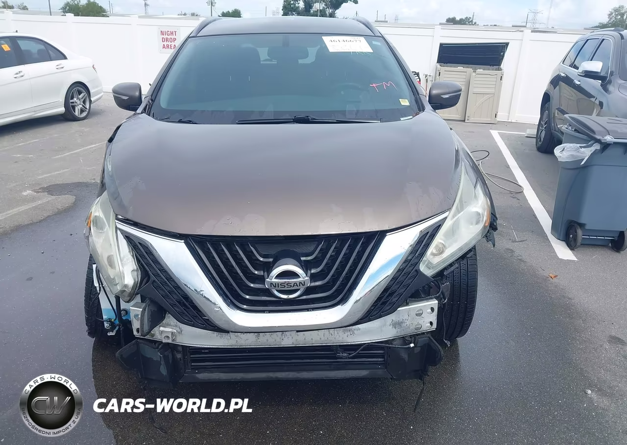 2015 Nissan Murano Sv VIN:5N1AZ2MH2FN214968 - 6