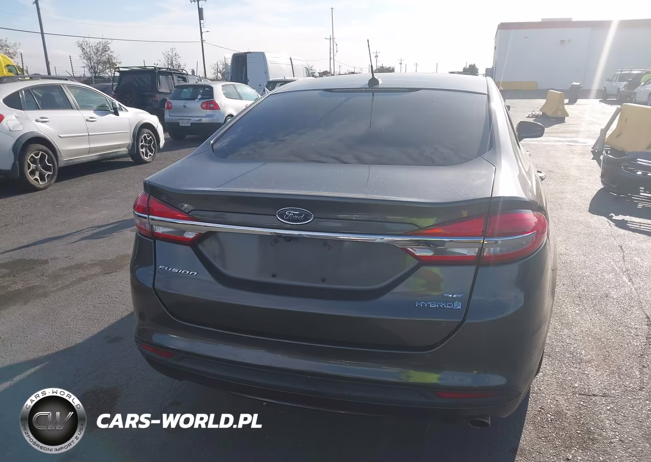 2017 Ford Fusion Hybrid Se VIN:3FA6P0LU4HR400066 - 17