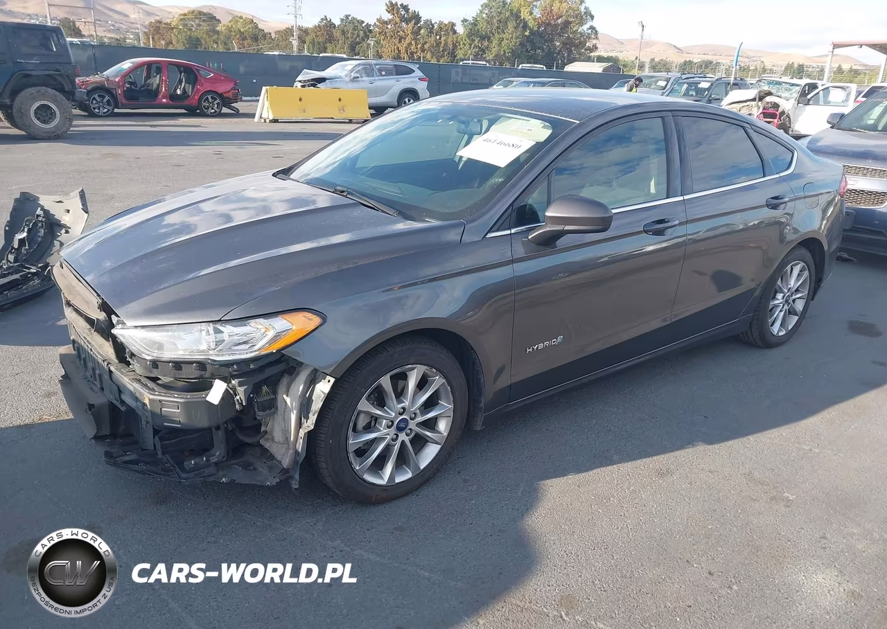 2017 Ford Fusion Hybrid Se VIN:3FA6P0LU4HR400066 - 2