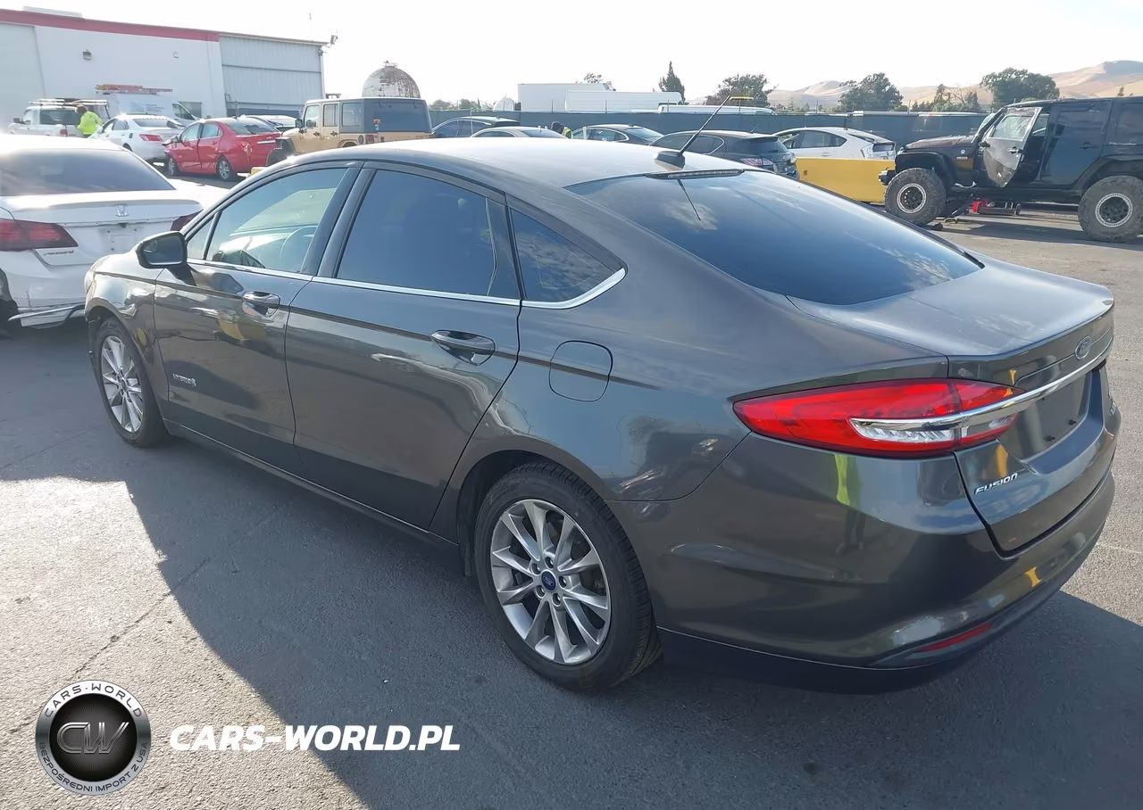 2017 Ford Fusion Hybrid Se VIN:3FA6P0LU4HR400066 - 3