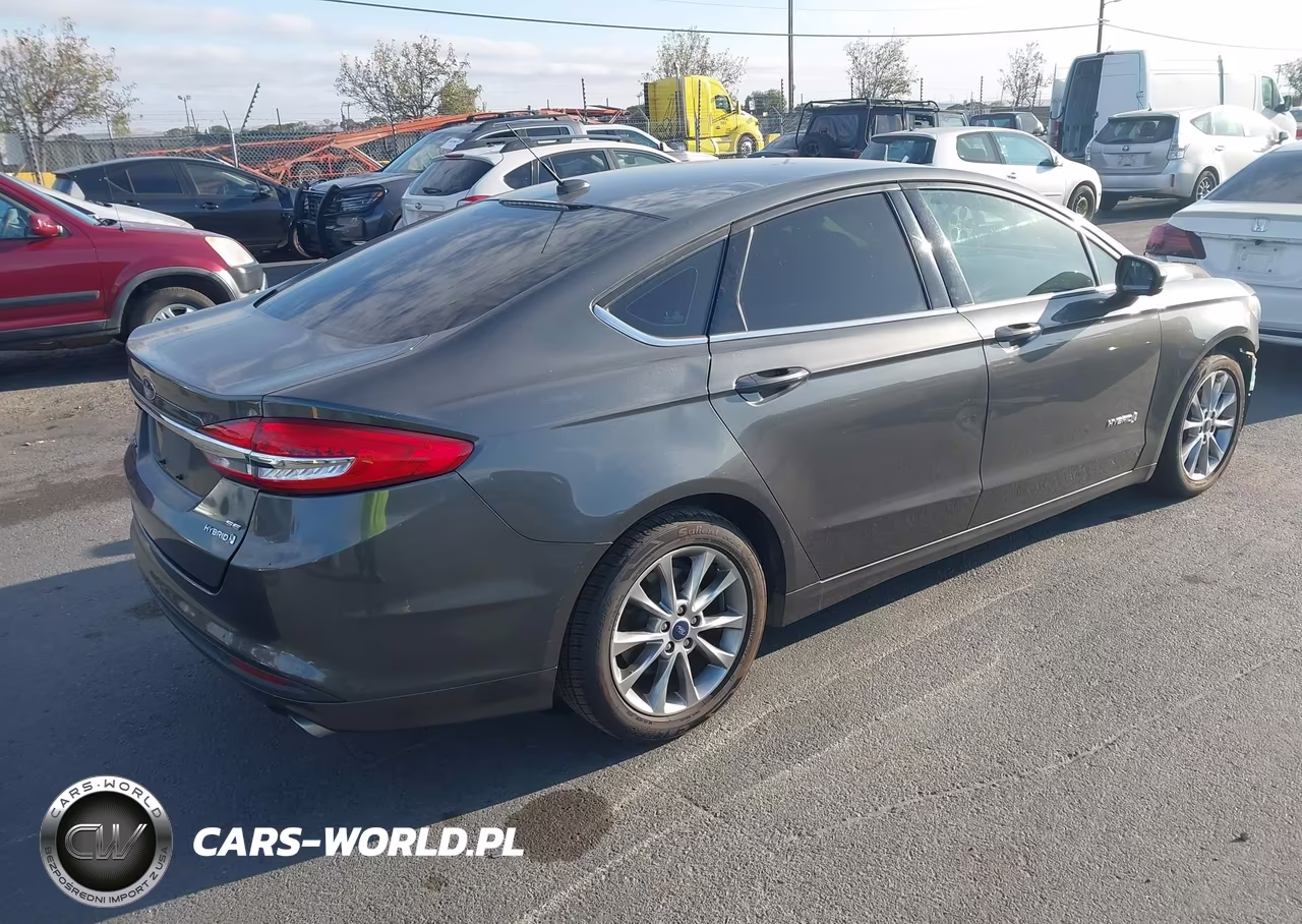 2017 Ford Fusion Hybrid Se VIN:3FA6P0LU4HR400066 - 4