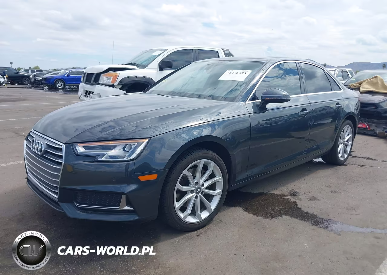 2019 Audi A4 40 Premium VIN:WAUHMAF41KA022655 - 2