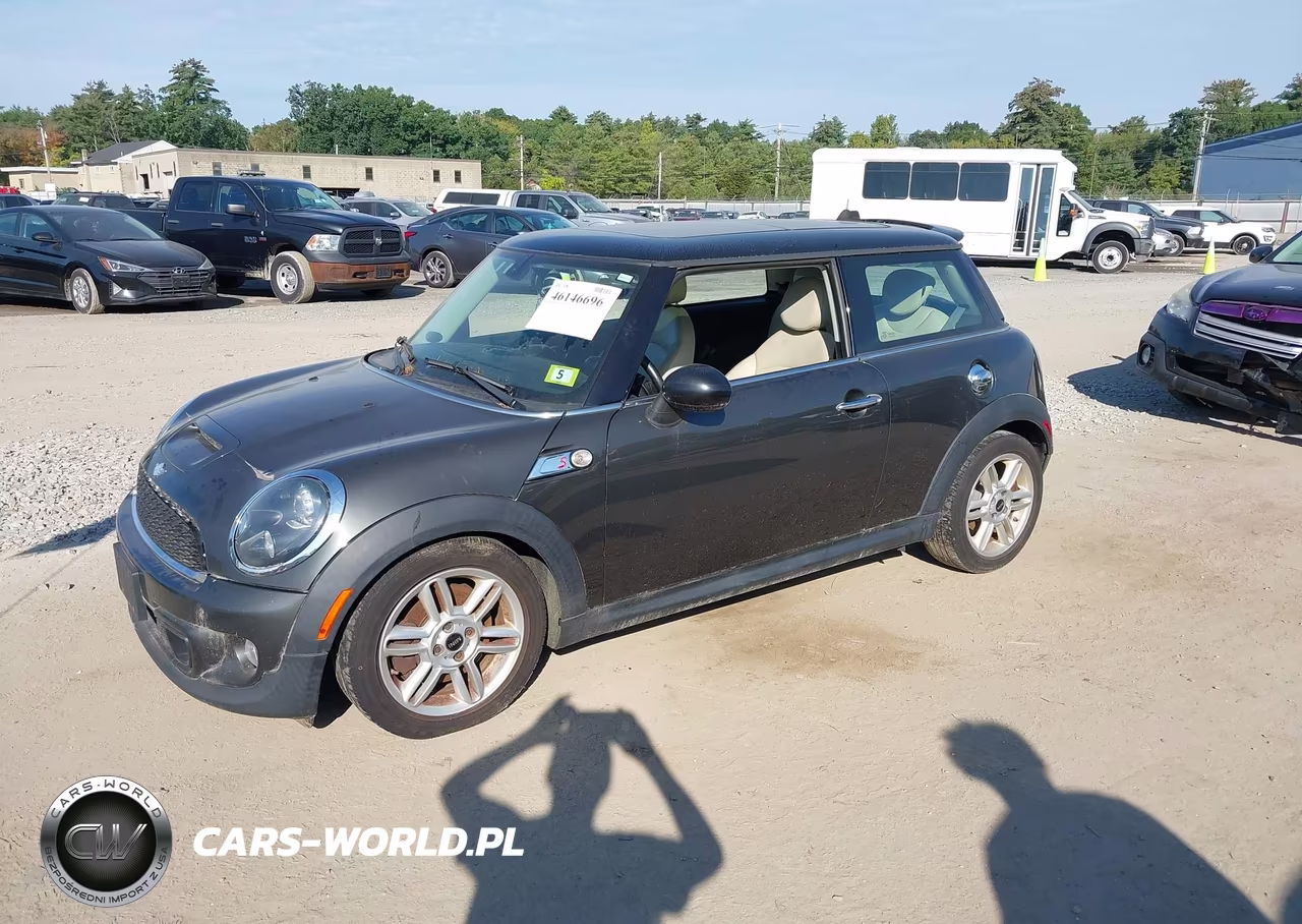 2012 Mini Cooper S VIN:WMWSV3C51CT387855 - 2