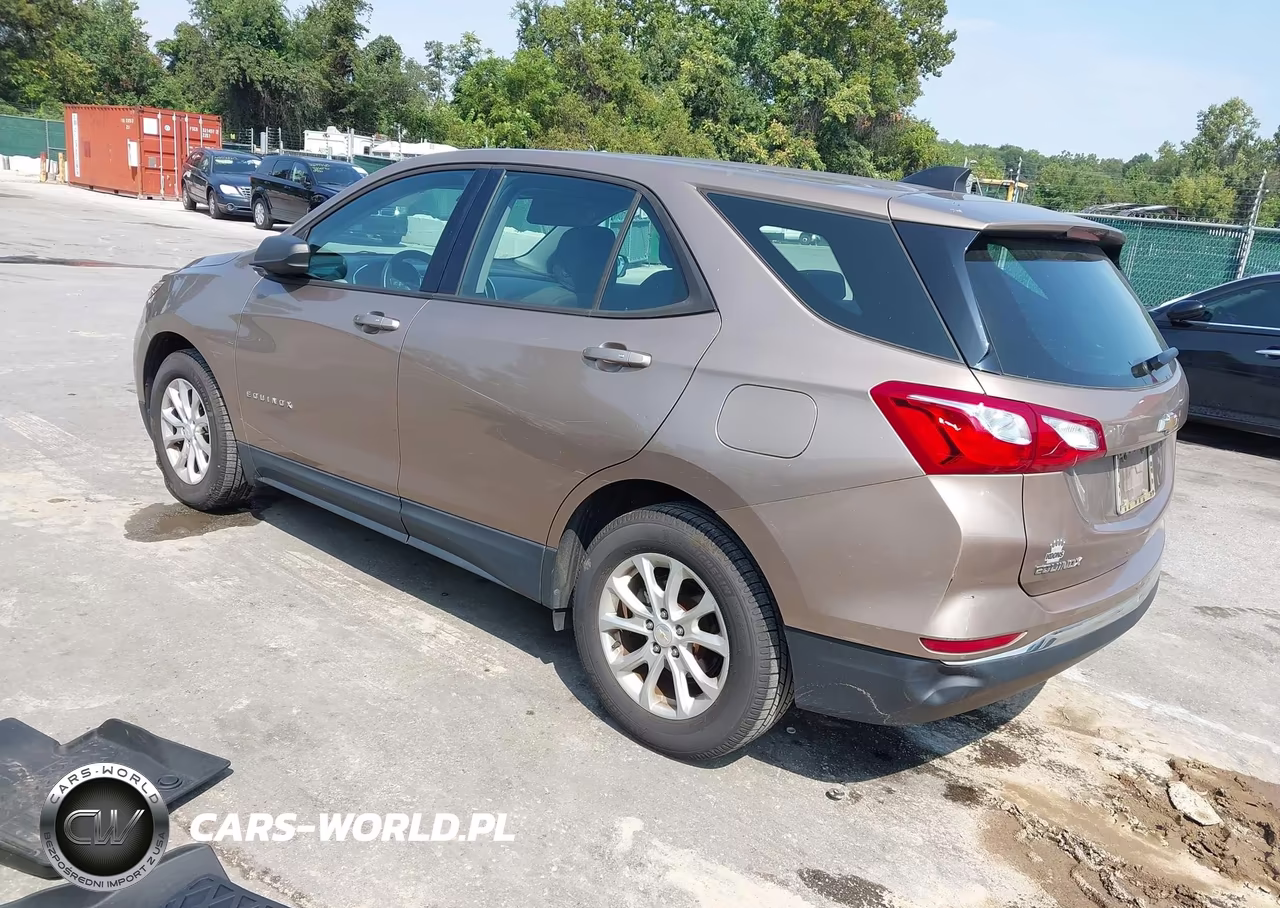 2018 Chevrolet Equinox Ls VIN:2GNAXHEV9J6179576 - 3