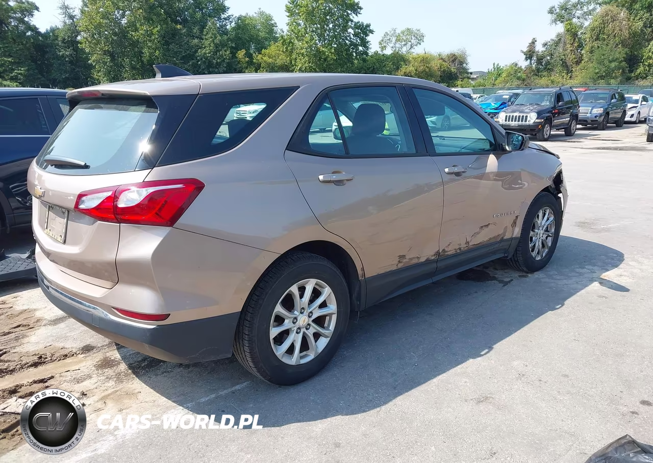 2018 Chevrolet Equinox Ls VIN:2GNAXHEV9J6179576 - 4