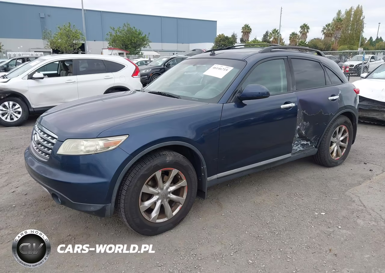 2008 Infiniti Fx35 VIN:JNRAS08W68X206109 - 2