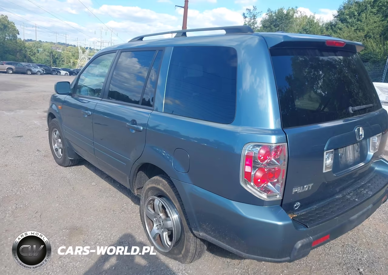 2006 Honda Pilot Ex-L VIN:5FNYF18566B009495 - 3