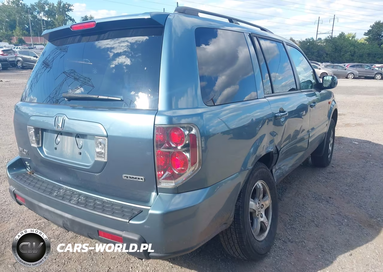 2006 Honda Pilot Ex-L VIN:5FNYF18566B009495 - 4