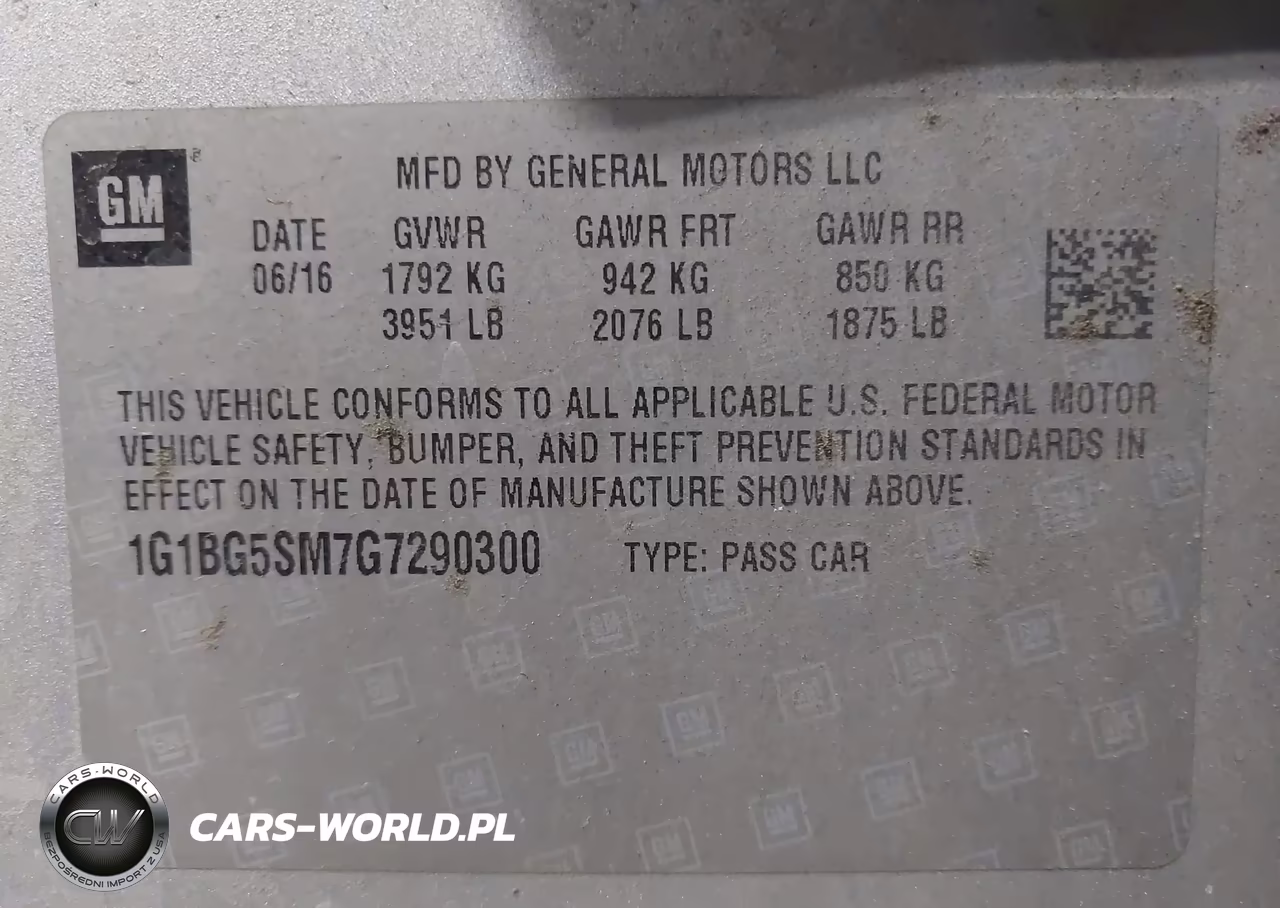 2016 Chevrolet Cruze Premier Auto VIN:1G1BG5SM7G7290300 - 9