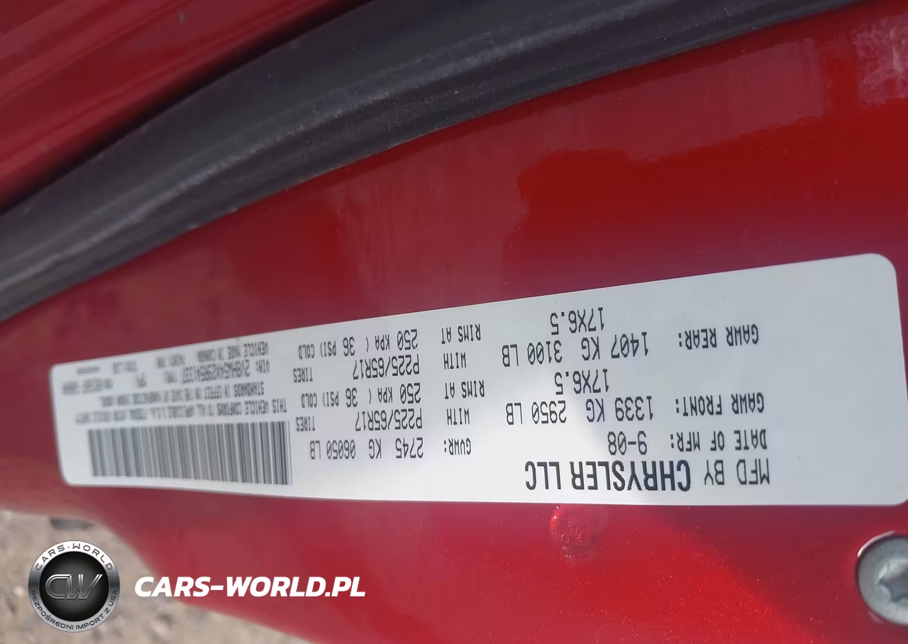 2009 Volkswagen Routan Sel VIN:2V8HW54X29R541337 - 9