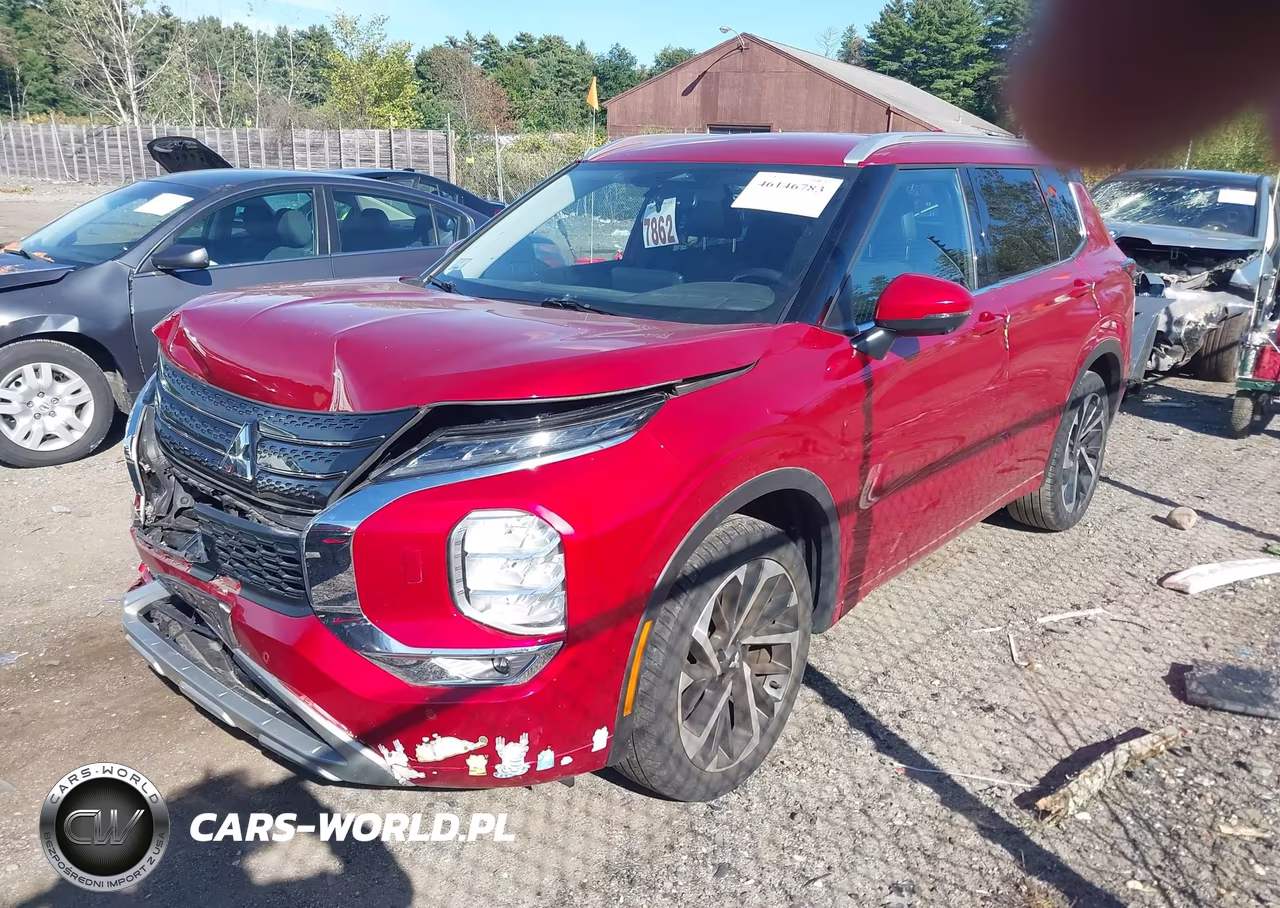 2022 Mitsubishi Outlander Sel VIN:JA4J4VA88NZ043332 - 2