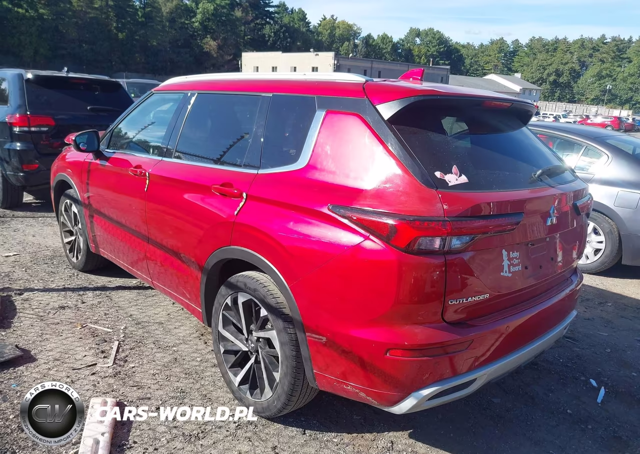 2022 Mitsubishi Outlander Sel VIN:JA4J4VA88NZ043332 - 3