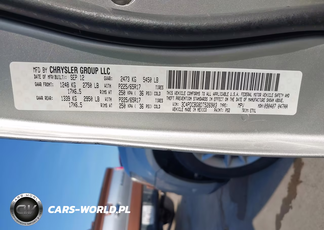 2013 Dodge Journey Sxt VIN:3C4PDCBG8DT526903 - 9