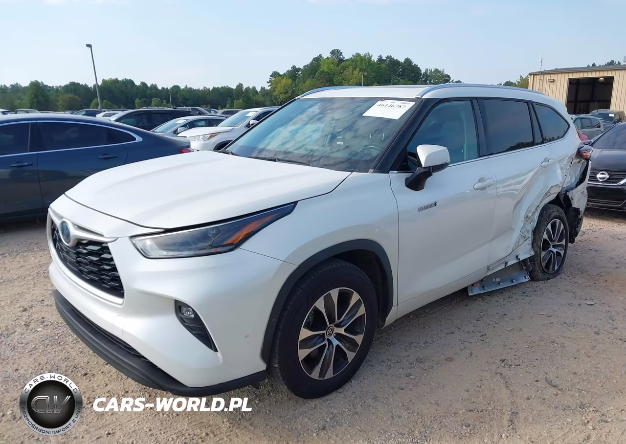 2021 Toyota Highlander Hybrid Xle VIN:5TDGARAH5MS507208 - 2