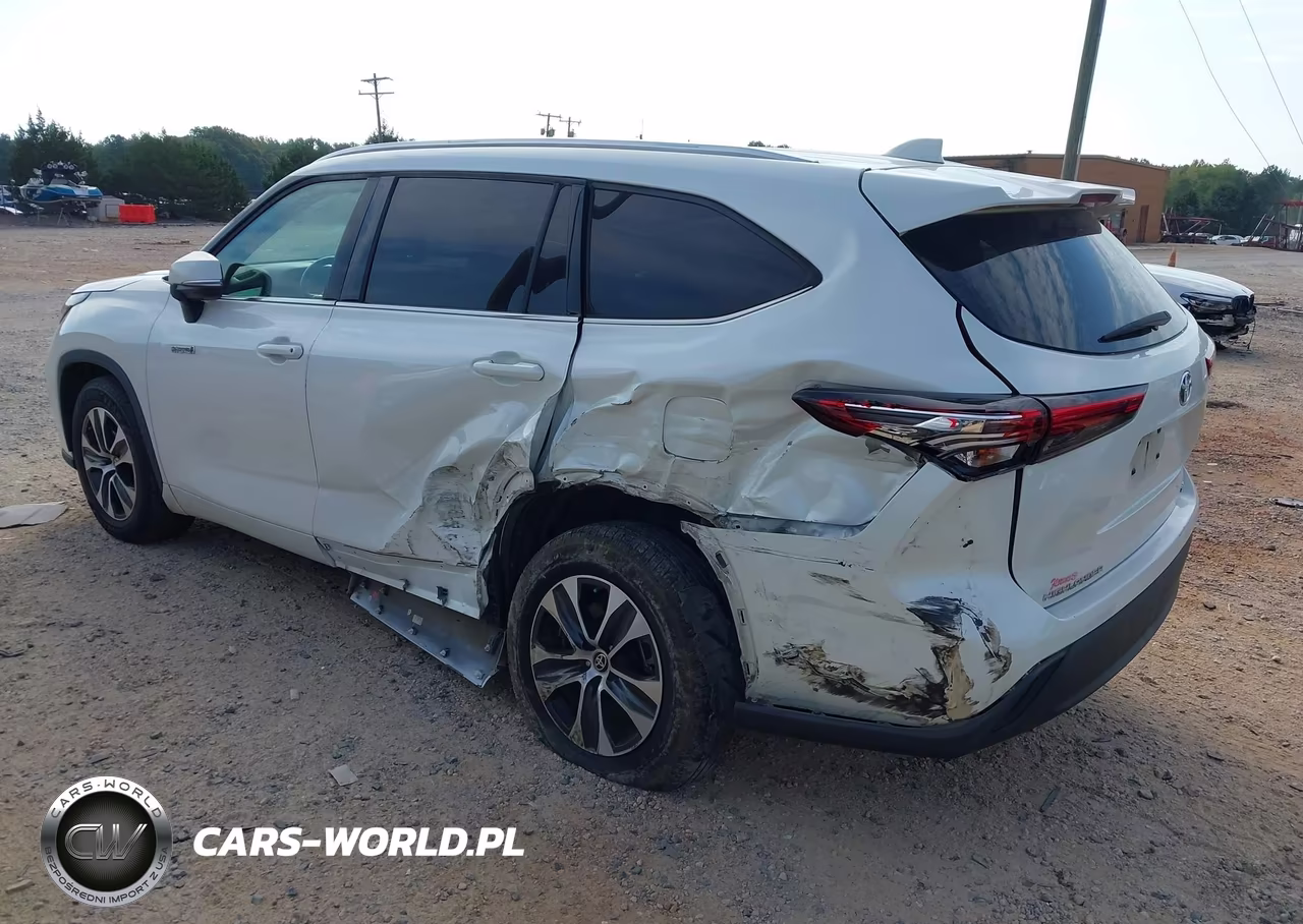 2021 Toyota Highlander Hybrid Xle VIN:5TDGARAH5MS507208 - 3