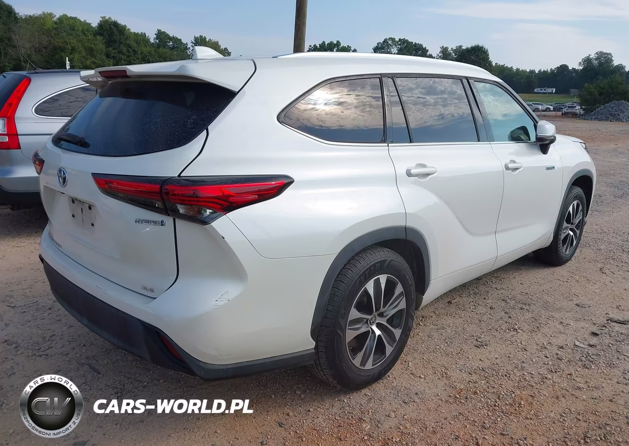 2021 Toyota Highlander Hybrid Xle VIN:5TDGARAH5MS507208 - 4