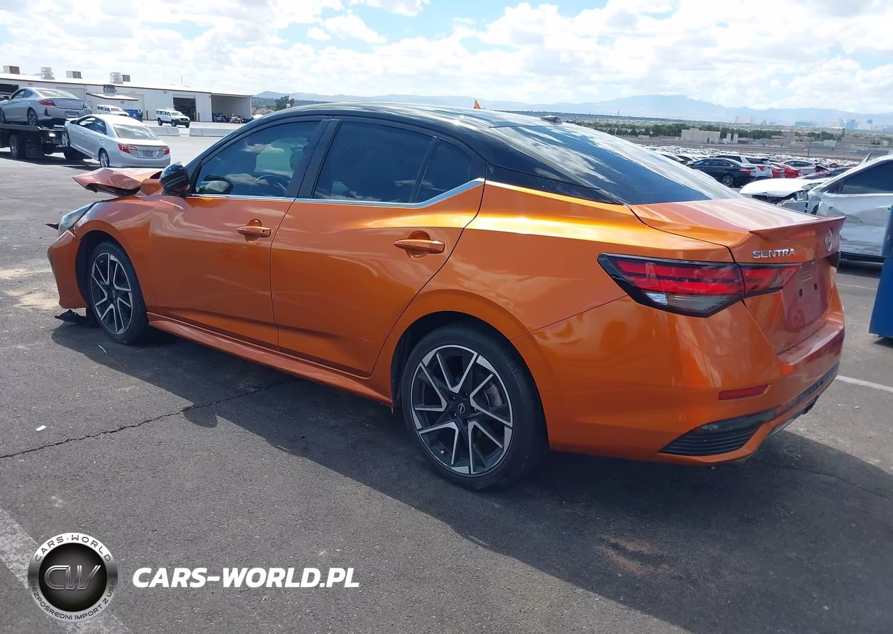 2024 Nissan Sentra Sr Xtronic Cvt VIN:3N1AB8DV5RY345159 - 3